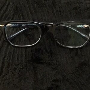Ray-Ban Black Rectangular Glasses